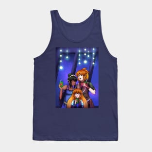 New Year Space Celebration Tank Top